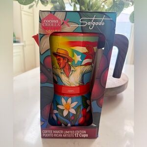 Limited Edition PR artist designed Greca (coffee maker)
Brand new
Brews 12 cups